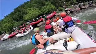 Upper Ocoee River Rafting Video from Fast Fred's 11:00 AM Full Ocoee trip on July 18, 2020.