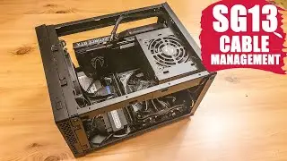 Optimize cable management in SG13 Silverstone M-ITX case Part 4