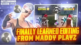 𝙁𝙞𝙣𝙖𝙡𝙡𝙮 𝙇𝙚𝙖𝙧𝙣𝙚𝙙 𝙀𝙙𝙞𝙩𝙞𝙣𝙜 𝙁𝙧𝙤𝙢 @maddy-playz🔥🚀 #bgmi