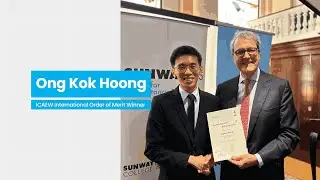 ONG KOK HOONG  - ICAEW International Order of Merit Winner 2023
