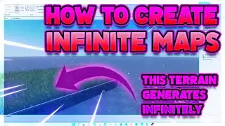 How to create INFINITE MAPS with Roblox studio terrain