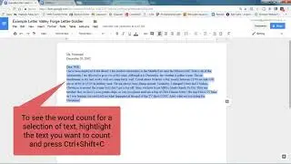 Check Word Count in Google Docs 2.0