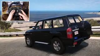 Nissan Patrol Super Safari turbo 2009 - GTA V | Logitech G29 🔥 When GTA VI ? Who waiting? REVIEW
