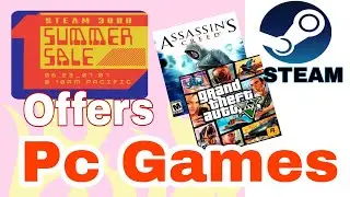 Pc games Steam Summer Sale 2022|Computer free Games GTA Vice City, Assassin's creed Games New offers
