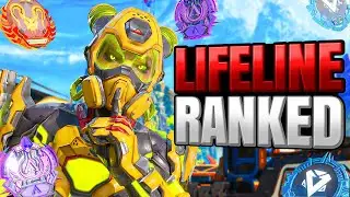High Level Lifeline Ranked Gameplay - Apex Legends (No Commentary)