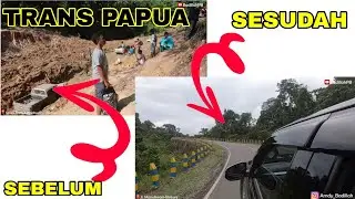 WoOW SUDAH MULUS || KONDISI TERKINI JALAN TRANS PAPUA MANOKWARI-BINTUNI