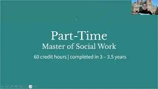 Part-Time Master of Social Work Program