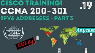 Cisco - CCNA Certification 200-301 - IPv6 EUI, Anycast and Static Routing .19