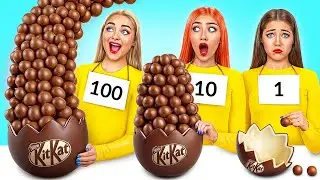 100 Слоев Шоколада Челлендж | Смешные Челленджи c Choco DO