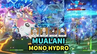 C0 Mualani Mono Hydro, Surfing Time | Genshin Impact Spiral Abyss 5.0