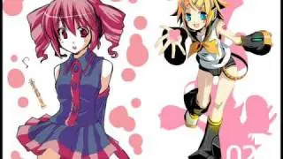 Kokoro ~Rin Kagamine and Teto Kasane Mix~ -VOCALOID-