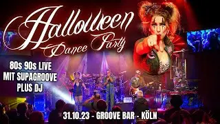 Halloween Dance Party - Groove Bar 31.10.23 - mit SUPAGROOVE live