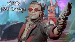 Ballistic 14 Kills and 3609 Damage! Apex Legends Season 22 Straight Shot Revival Gameplay!