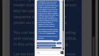 Ask the FOCUSED AiBot! SketchUp AI Learning Assistant.