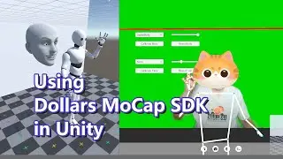 Using Dollars MoCap SDK in Unity