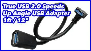 Alinna USB 3.0 Up Angle 1ft Extension