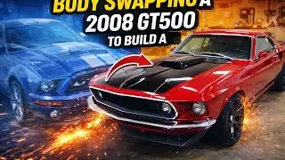 1969 mustang body swap