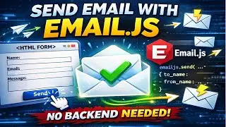 Sending email in HTML with Email JS (No Backend) - Part 2