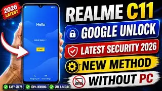 Realme C11 2021 FRP Unlock || Android 11/12 || Without Pc || RMX3231 || New Method || New Update Fix