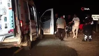 Ambulans Şarampole Devrildi 3 Yaralı