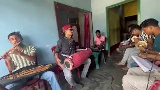 Krishna kanai nitro kore Assamese Rakh song rehasol time Tezpur natraj Sangskritik gushti