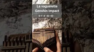 La vaguelette - Genshin Impact ||| Ellin Kalimba cover #genshinimpact #kalimba