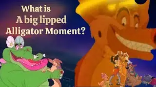 What is a big lipped alligator moment?