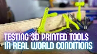 3D Printing Hand Tools Put to the Test in Real-World Conditions - Sort of…..