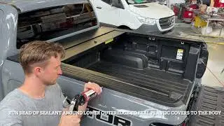 Ranger RVE Electric Shutter Lid 2024 with Short Sports Bar Fitting Instructions
