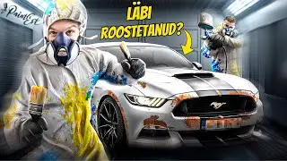 KAS ME SUUDAME MUSTANGI ÄRA PÄÄSTA? II Keretööde vlog (tegime Mustangi uksest kelgu)