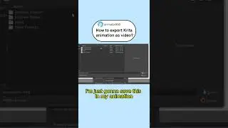 How to Export Animation as Video in Krita (Tutorial)