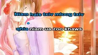 Zoo Siab Neb Lub Tshoob Instrumental + Lyrics - Tsua Muas