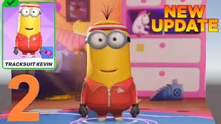 Minion Rush UNITY beta Tracksuit Kevin minion fullscreen gameplay walkthrough part 2 ios android