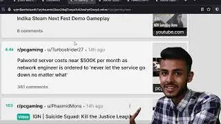 Palworld server costs near $500K per month