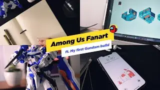 Designing Among Us Map in Isometric