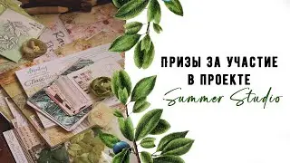 Проект прошел, призы получены. Обзор посылок после участия в проекте от Summer Studio.