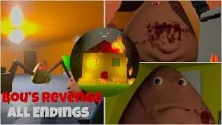 Bou’s Revenge NEW UPDATE(New DLC) - Secret , Bad & Good All New Endings Full Gameplay (Showcase)
