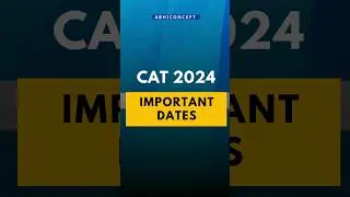 CAT 2024 APPLICATION FORM ? | EXAM DATE ? #cat2024,#cat2024registration,#cat2024notification,#shorts