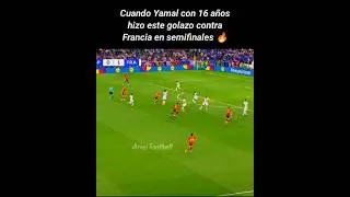 Golazo de Yamal vs Francia 💀🔥