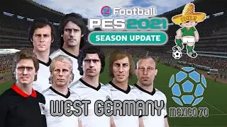 PES 2021 - West Germany 1970 World Cup squad