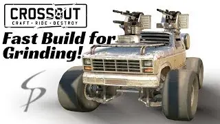 Crossout - FAST Light Truck / Machine Gun Build!!! Vector and Chord on Huntsman!