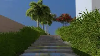 garden Walkthrough animation