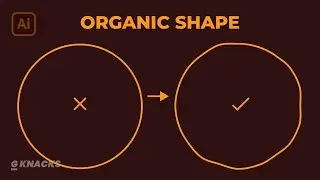 Make organic/ handdrawn shape