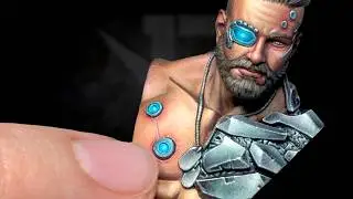Miniature Paint Tutorial NMM, HAIR, OSL