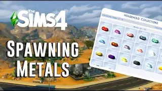 The Sims 4 How To Spawn Metal Collectibles