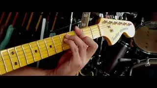 Fresher Strat With Staple pole pieces P90 pickups