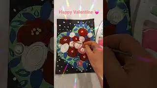#valentinesday #valentine #valentineart #heartpainting #art #roses #love