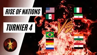 Rise of Nations Turnier | 2v2v2v3 @king-baldide