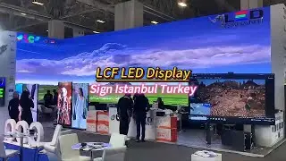 LCF LED Display Screen at Sign Istanbul, Turkey