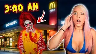 PASÉ UNA NOCHE EN UN MCDONALD'S😰🤡🍟​ | Jenny Devil😈